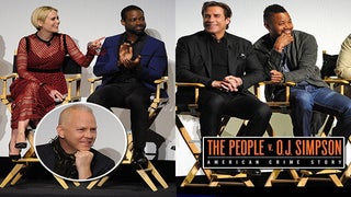 ‘People v OJ Simpson’ Stars Sarah Paulson, Sterling K Brown, John Travolta Lobby Emmy Voters at Finale Party