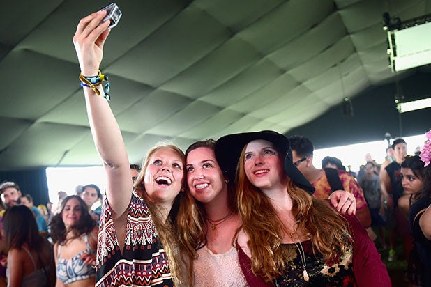 Coachella selfie