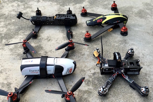 Drone racers for competitive sport