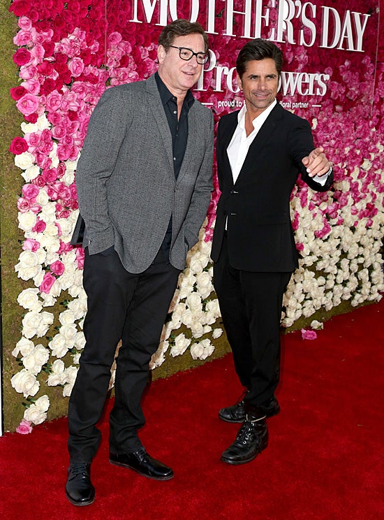 Bob Saget and John Stamos at Mother's Day premiere Bob Saget and John Stamos at Mother's Day premiere