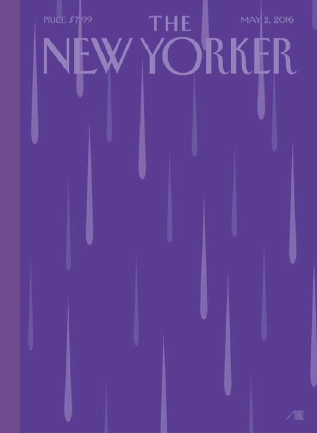 May 2, 2016 Prince New Yorker cover