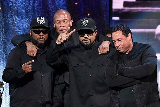 NWA MC Ren Dr Dre Ice Cube Rock and Roll Hall of Fame