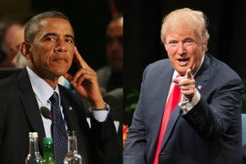 President Obama, Donald Trump Issue Very Different Statements on Fidel Castro