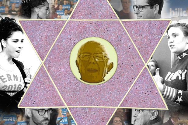 bernie sanders hollywood jews jewish