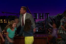 James Corden Proves Take Your Kid to Work Day Can Be a Disaster (Video)