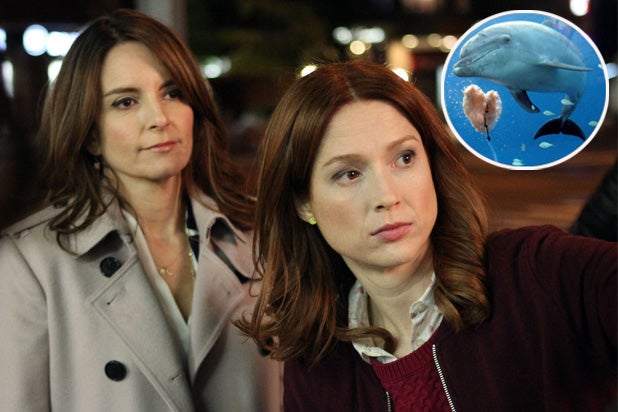 kimmy schmidt dolphin tina fey