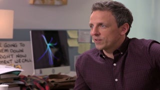 ‘Late Night’ Writers Hold ‘Baby Intervention’ for Boss Seth Meyers (Video)