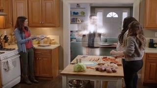 ‘Party Over Here’ Stars Get Ghosted by Actual Ghost (Exclusive Video)