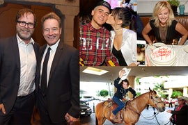 Party Report: Bryan Cranston, Bella Hadid and Horses at the Beverly Hilton (Photos)