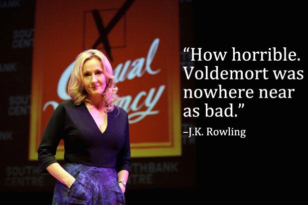 Trump Celebrities JK Rowling Trump Celebrities JK Rowling