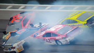 Fiery Crashes Make GEICO 500 Look Like Demolition Derby (Video)