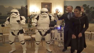 Watch the Obamas Throw a ‘Star Wars’ Dance Party (Video)