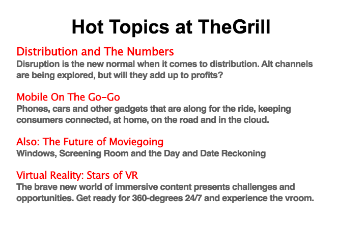 1st TheGrill Speaker Announcement 