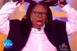 ‘The View’: Whoopi Goldberg Remembers Condoleezza Rice Is Black (Video)