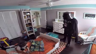Watch Darth Vader Dad Wake 2-Year-Old Son for Lightsaber Duel (Video)