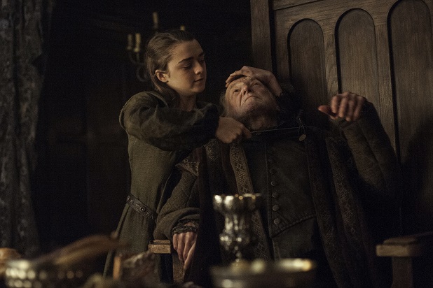game of thrones aryas best moments walder frey game of thrones aryas best moments walder frey