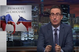 John Oliver Tears Down ‘Nightmare’ Presidential Primary Process (Video)