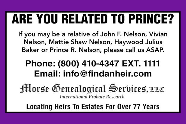 prince relative ad