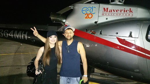 DJ Wuki EDC Las Vegas Maverick Helicopters