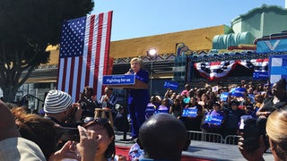 5 Takeaways from Hillary Clinton’s Leimert Park Rally