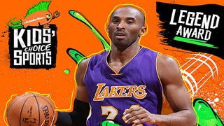 Kobe Bryant Set to Be Honored at Nickelodeon’s ‘Kids’ Choice Sports’ Awards