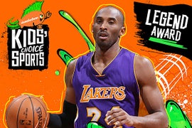 Kobe Bryant Set to Be Honored at Nickelodeon’s ‘Kids’ Choice Sports’ Awards