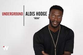 Emmy Quickie: ‘Underground’ Star Aldis Hodge Shares When ‘It Gets a Little Shaky’ on Set (Video)