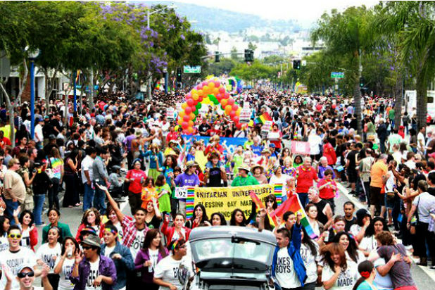 gay pride man arrested guns