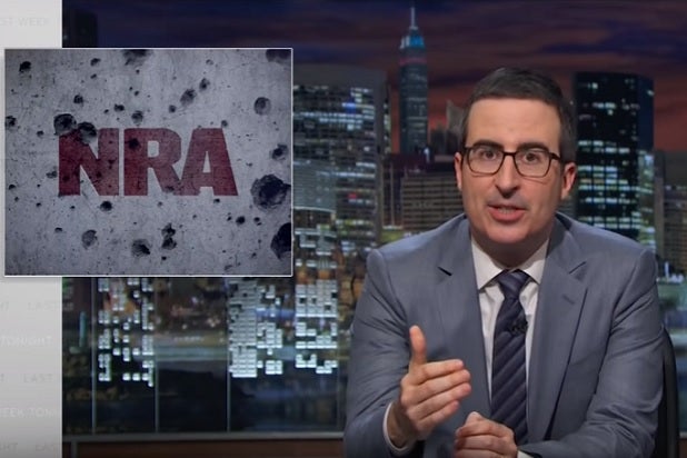 john oliver NRA gun control