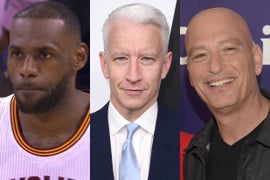 Why LeBron James, Anderson Cooper, Howie Mandel Are TV’s Twitter MVPs of the Week