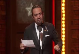 Lin-Manuel Miranda Accepts Tony Award, Honors Orlando Victims: ‘Love Cannot Be Killed’ (Video)