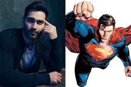 Superman on ‘Supergirl’: First Look at Tyler Hoechlin in Character (Photo)