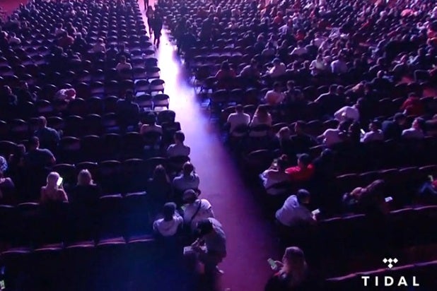 tidal kanye west famous premiere