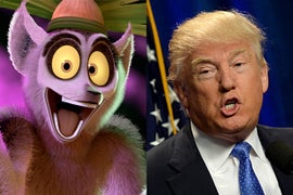 Netflix Kids Show Satirizes Donald Trump With Wall-Building Lemur King (Video)