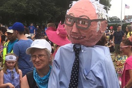 DNC: Scenes From a Bernie Sanders Rally (Photos)