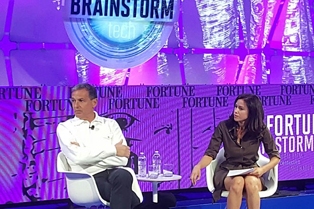 Bob Iger and Fortune writer Michal Bar Lev on Brainstorm Panel