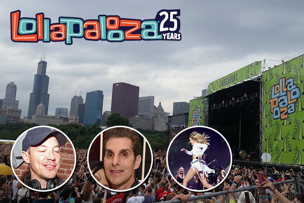 COVER - Lollapalooza 2016 4 Day Festival Diplo Perry Farrell Ellie Goulding