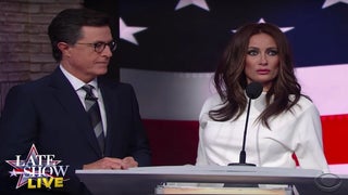 Laura Benanti Explains Why She Apologized for Melania Trump Sketch on Colbert Election Special