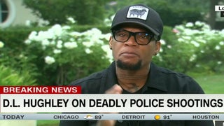 DL Hughley Tears Up on CNN Over Police Brutality Against Black Community (Video)