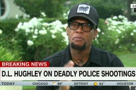 DL Hughley Tears Up on CNN Over Police Brutality Against Black Community (Video)