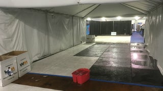 Inside the Democratic Convention’s Big, Leaky Tent