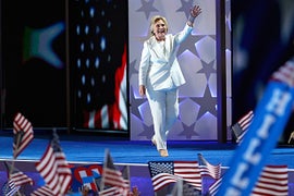 Watch Hillary Clinton’s Intro From Morgan Freeman and Shonda Rhimes (Video)