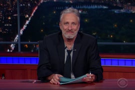 Jon Stewart Tells Larry Wilmore: ‘You Got Better Every F-ing Day’