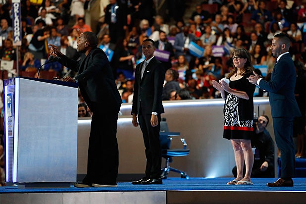 Lee Daniels at Democratic Convention