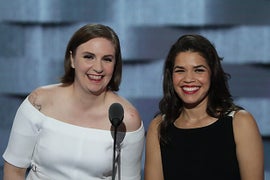Lena Dunham, America Ferrera Say Donald Trump Considers Them ‘a 2’ and ‘a Rapist,’ Respectively
