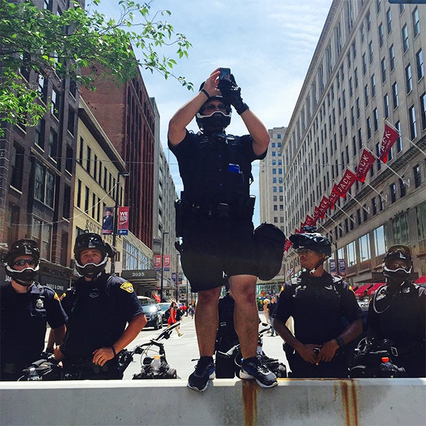 Republican National Convention Police Photographer Republican National Convention Police Photographer