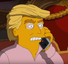 The Simpsons Donald Trump