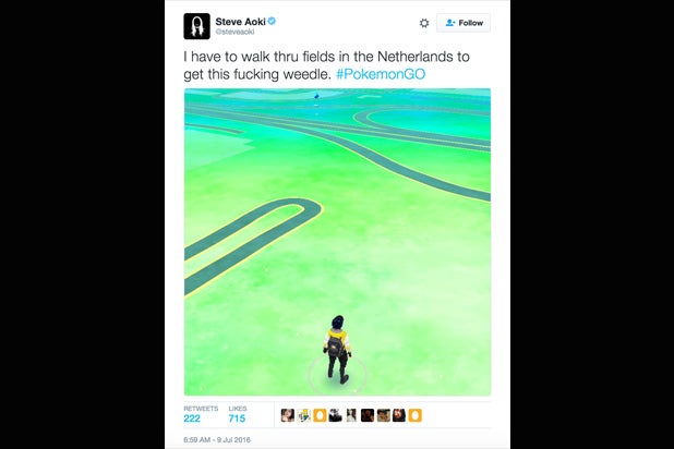 Steve Aoki Pokemon Go Steve Aoki Pokemon Go
