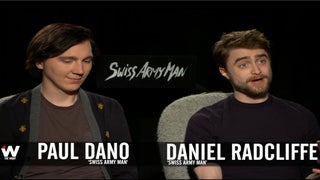 ‘Swiss Army Man’ Stars Daniel Radcliffe, Paul Dano on That Animatronic Boner Compass (Exclusive Video)