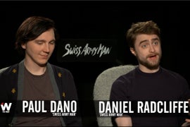 ‘Swiss Army Man’ Stars Daniel Radcliffe, Paul Dano on That Animatronic Boner Compass (Exclusive Video)